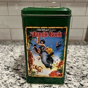Disney Jungle Book Green Collectible Tin Bank